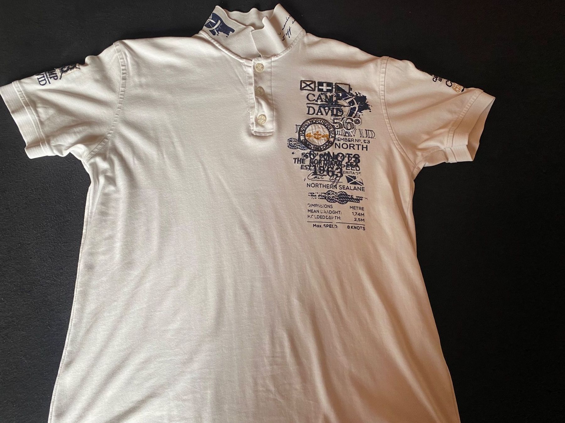 Camp David Magliette Polo: Camp David Poloshirt – Usato da Wilderswil venduto da Guru28