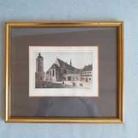 19. J.Lithografie Hopital de Strasbourg /Echtheitszertifikat
