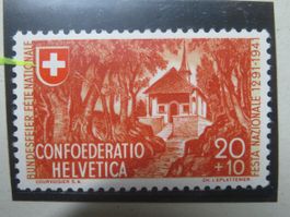 Abart Pro Patria B 14* Wappen etwas dezentriert