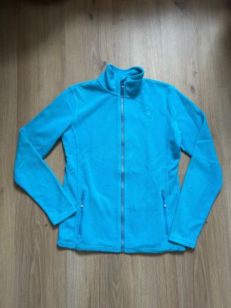 Jacket polaire bleu claire à fermeture éclaire, taille 40