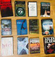 Bücherpaket/ 12 Krimis/Thriller