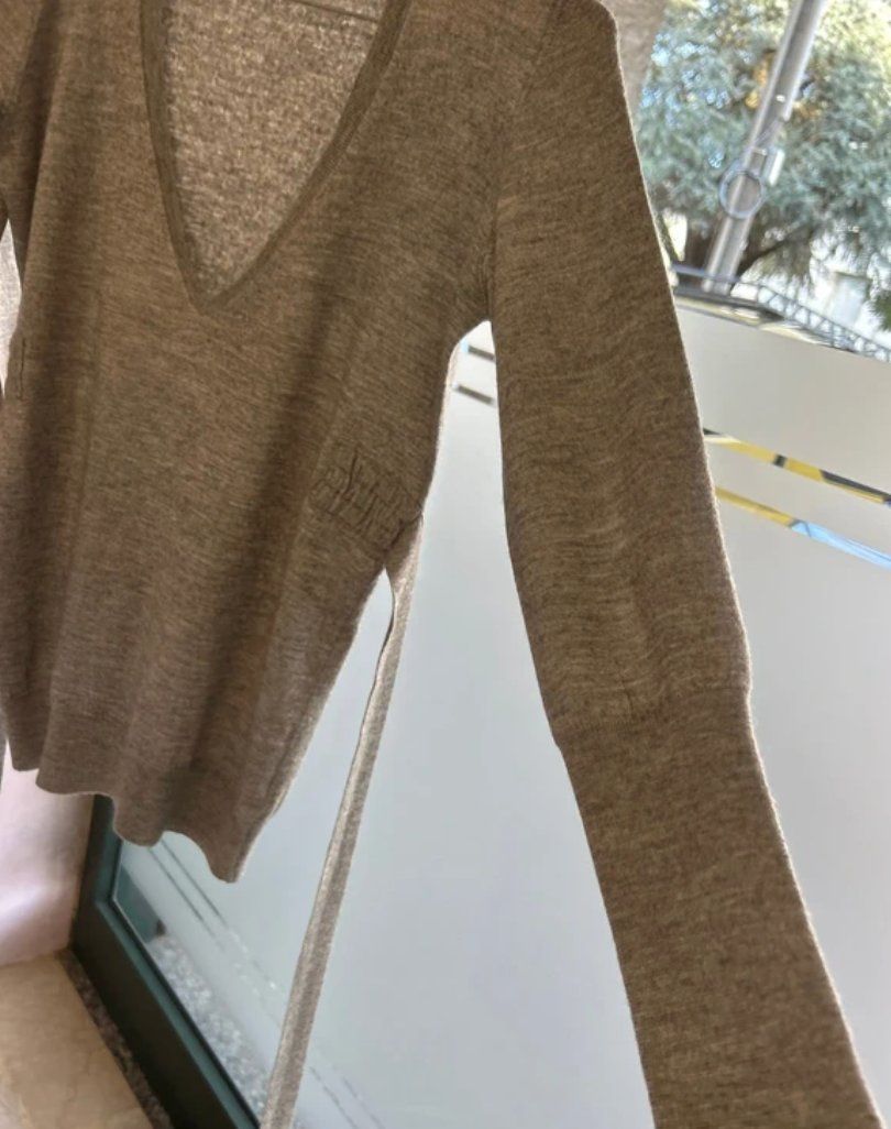 Brunello Cucinelli Pullover & Sweatshirts: Kaschmir Pullover mit Schleife von Brunello Cucinelli – Gebraucht aus Basel von ele_j688 5