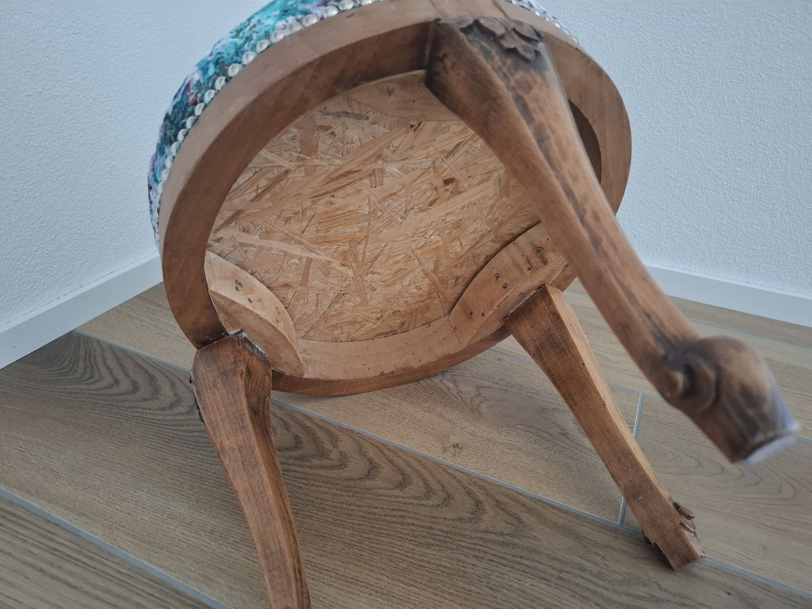 Tabourets: Polsterhocker rund klein antik – D'occasion à Rupperswil par Andrea4444 2