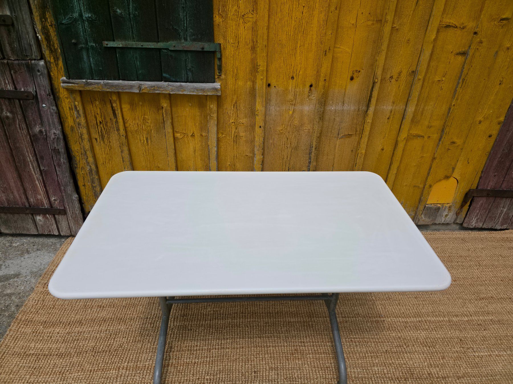 Bigla Tische: Bigla Gartentisch Klapptisch Balkontisch Tisch Blechtisch – Gebraucht aus Haslen AI von Vintagelix 6