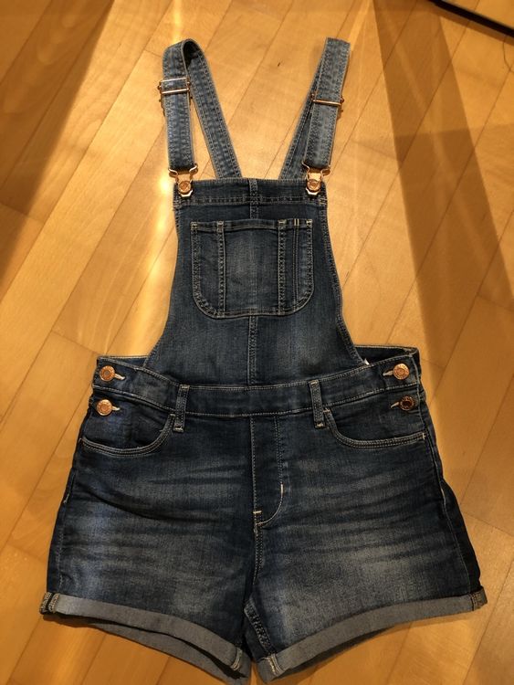 Damen Jeans-Latzhosen Kurz ABBY FABBY - View #7