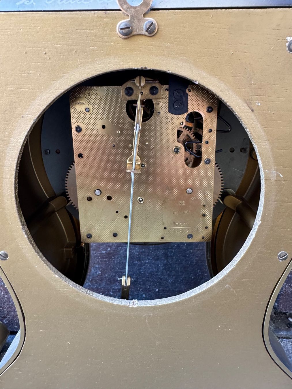 Orologi da terra & Orologi da parete: Superbe pendule neuchâteloise Yverdon dorée – Usato da Erde venduto da CBarts 5