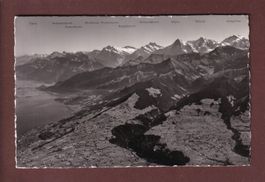Blick vom NIESEN - Interlaken - Thunersee - 1952