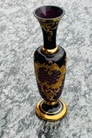 Wunderschöne Vase mit Golddekor, Vintage! Jahrgang  ca.1880