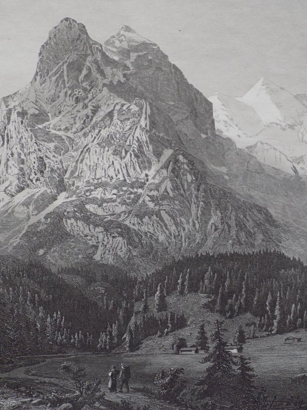 Gravures: Wellhorn Wetterhorn – D'occasion à Risch par Rischli15 4