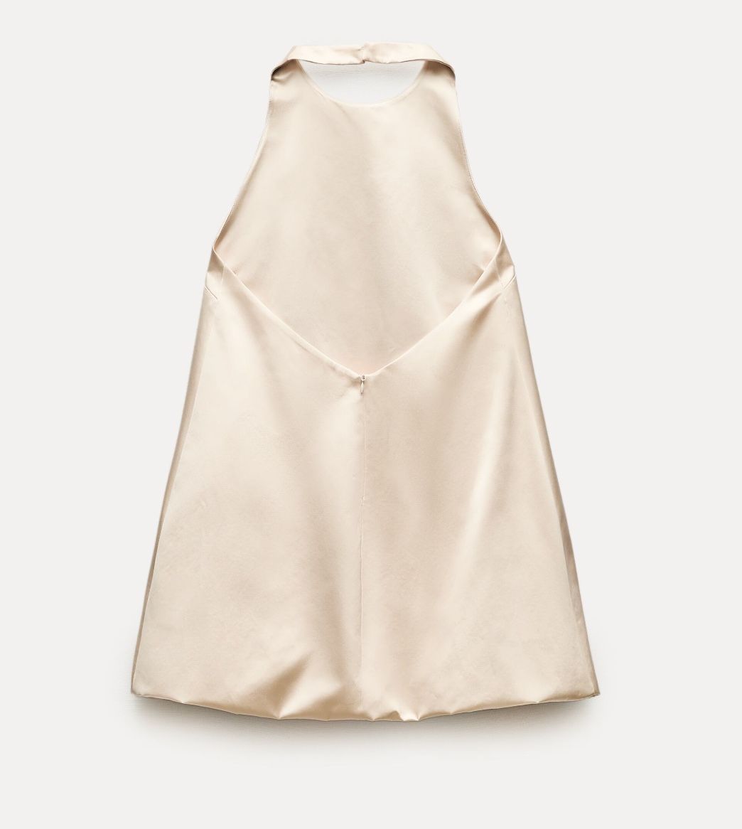 Zara Kleider: Zara Satin-Minikleid  – Neu (gemäss Beschreibung) aus Däniken SO von tin_9g9h 3
