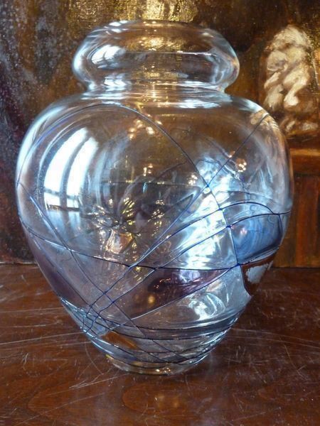 Vasi & Recipienti: Antike Glas Vase, Art Deco – Usato da Bure venduto da 1319 2