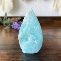 ✲ Hemimorphit Tropfen Freiform ✲ 53g / 71mm Hemimorphite