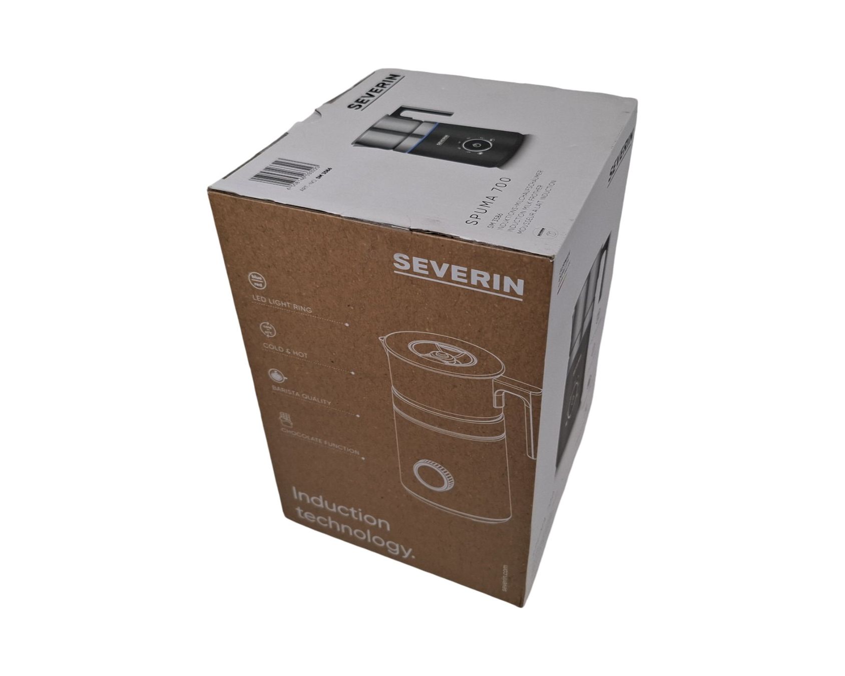 Appareils de cuisine: SEVERIN Induktions-Milchaufschäumer Spuma 700 – Neuf (Voir description) à Wil SG par Restwert_Wil 7
