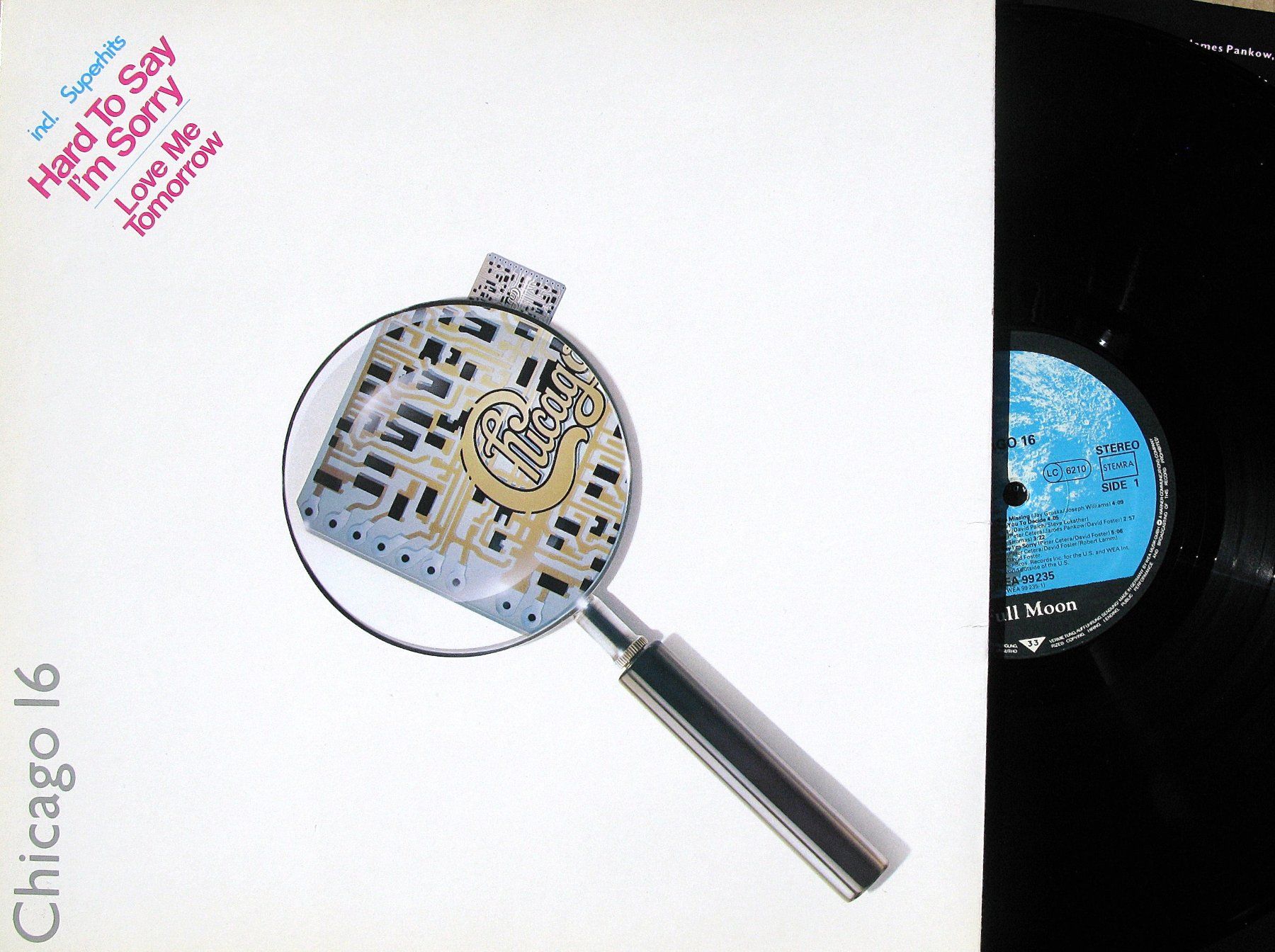 Dischi in vinile: CHICAGO "Chicago 16" LP in VG+ – Usato da Monthey venduto da Pingmub