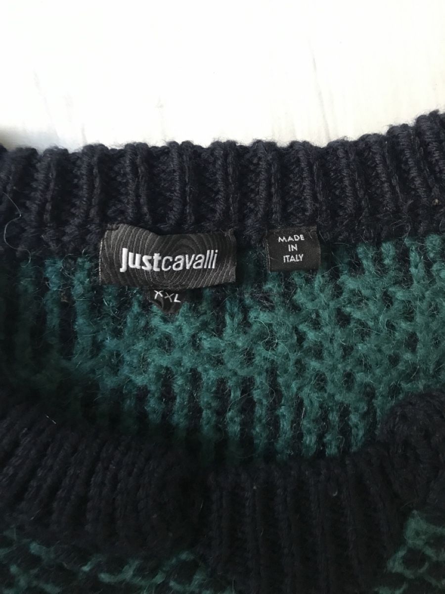 Roberto Cavalli Maglioni & Felpe: Just Cavalli Herrenpullover Gr. XXL Strickpulli – Usato da Zürich venduto da Pizza03 1