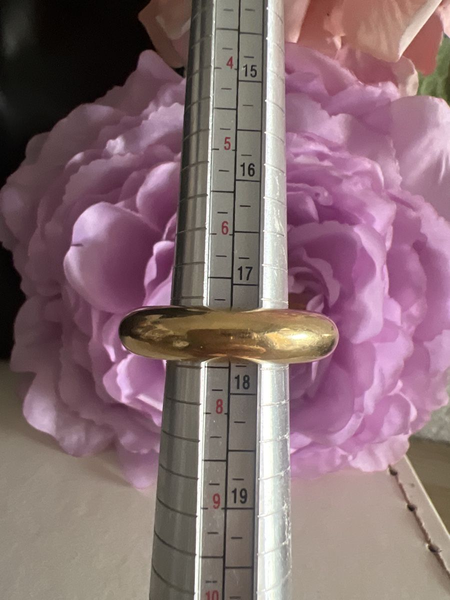 Anelli: Wunderschöner Ring mit Zirkonia 925 vergoldet – Usato da Seon venduto da Sunny-Schmuck78 4