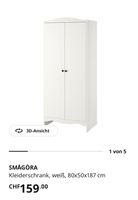 Kinderkleiderschrank Smagöra Ikea