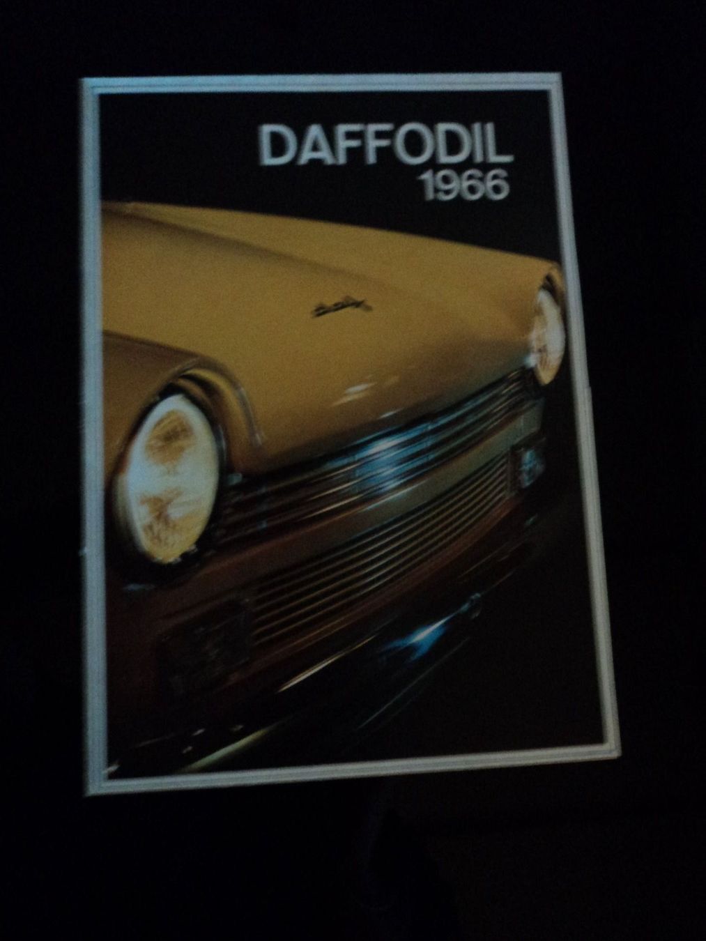 Daf Documenti: Prospekt DAF Daffodil 1966 – Usato da Schwarzenburg venduto da modelCARama 1