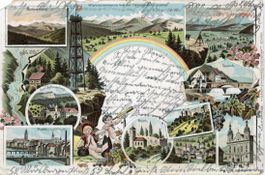 Gempen  SO  -   GEMPENFLUH  -  ALPENPANORAMA    um  1 9 0 0