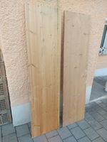Zwei Holzbretter Fichte massiv 178x47x2 cm gebraucht