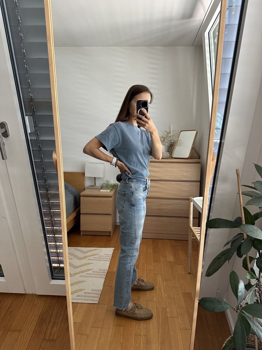 Zara Jeans: Zara straight cropped jeans – Nuovo (secondo la descrizione) da Dietikon venduto da vickydrum 1