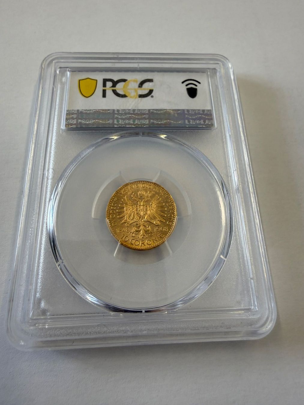 Tutti le monete: (1113) Austria, 10 Kronen 1848-1908, top – Usato da Rüthi (Rheintal) venduto da erdnuessli1