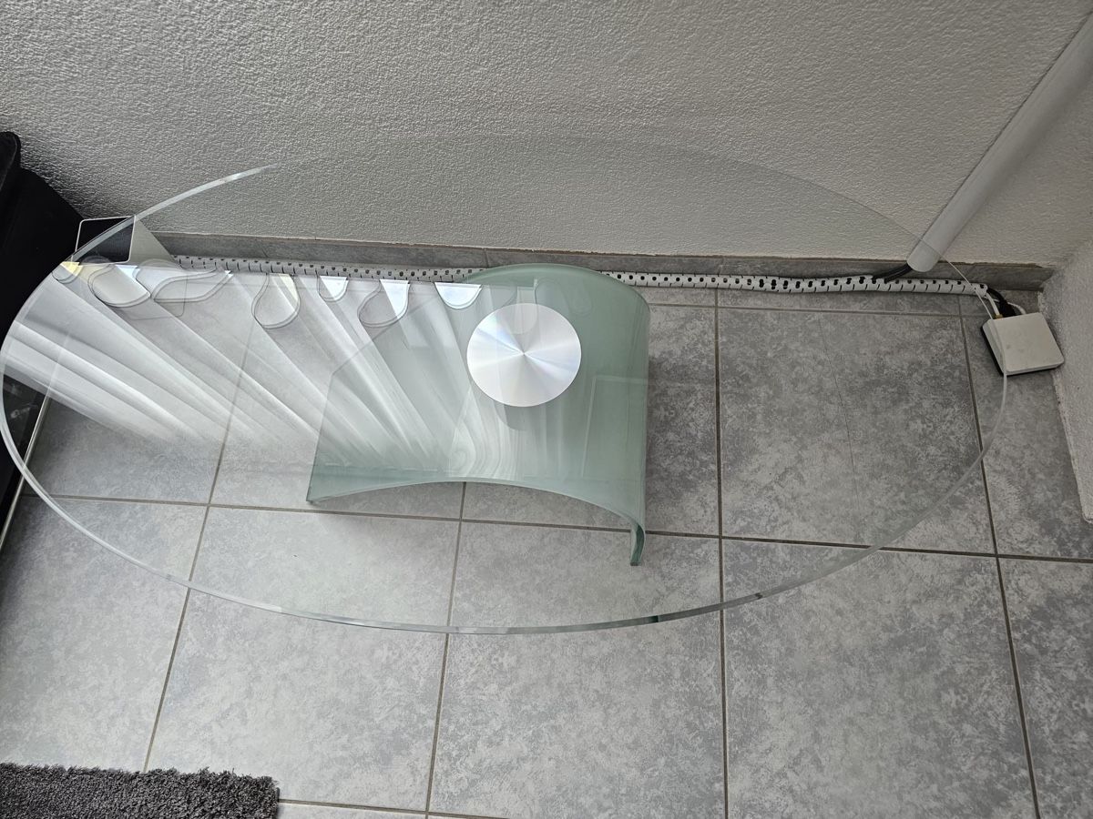 Tavoli: Moderner Glas Tisch – Usato da Luterbach venduto da gassi83 2