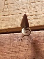 Ohrstecker vermutl. Silber abstrakt modern geometrisch
