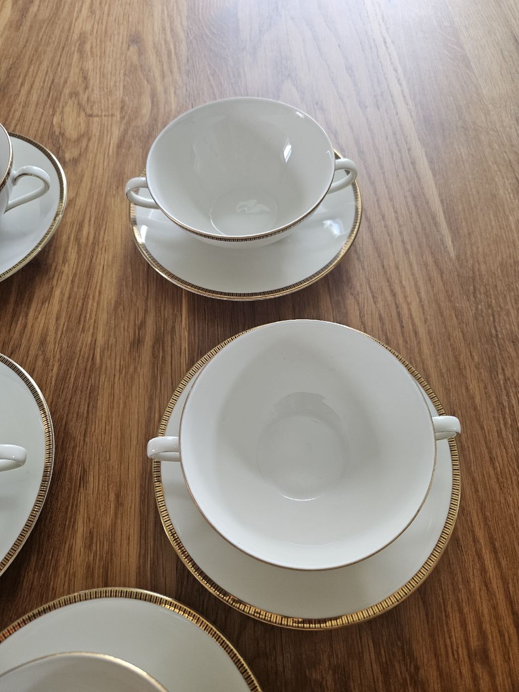 Seltmann Set di piatti: 5 Unterteller Teller & 5 Suppentassen Seltmann WeidenB – Usato da Meinier venduto da hwe_zky5 8