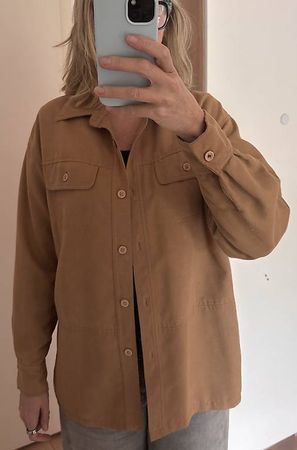 Surchemise femme T38-40 camel