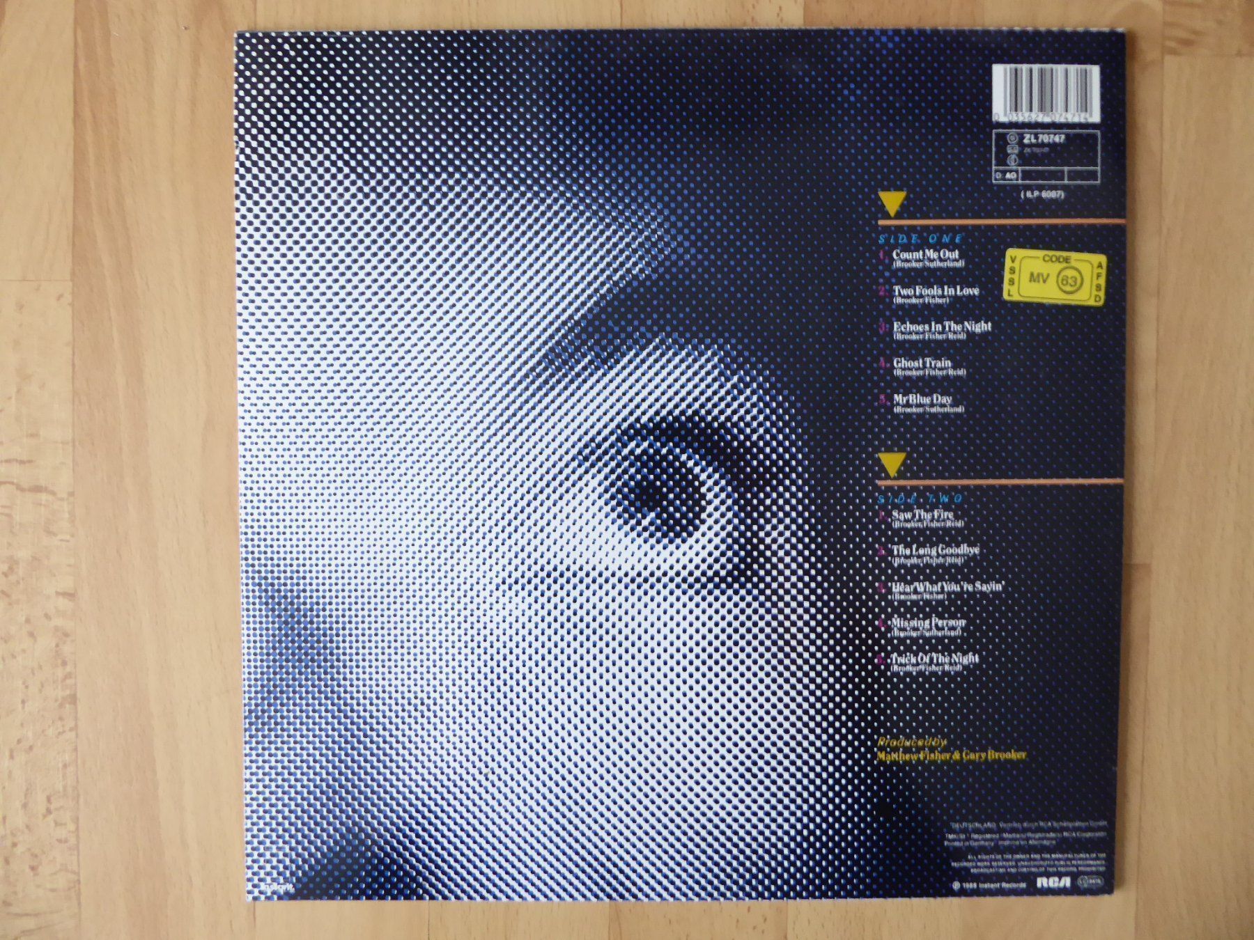 Dischi in vinile: Gary Brooker - Echoes in the Night – Usato da Aeugst am Albis venduto da Drayprescot 1