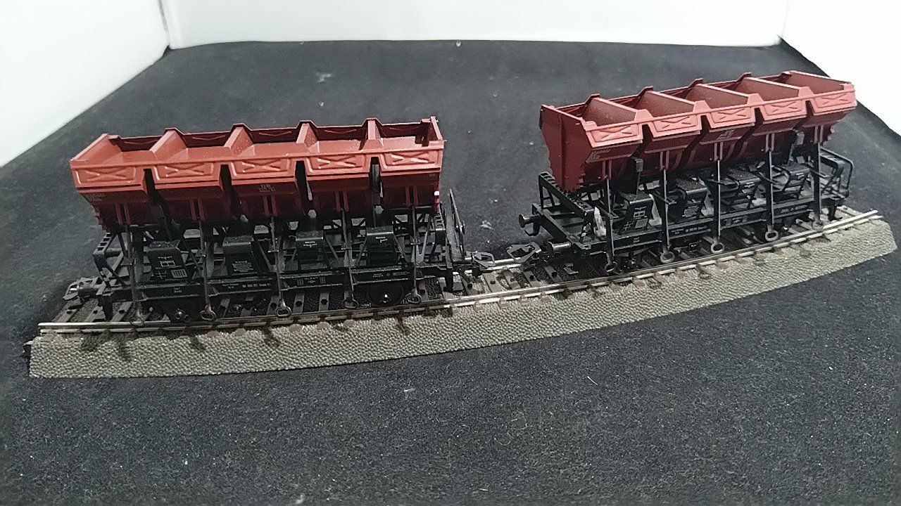 Märklin Modellini di ferrovie: Spur H0 - Art.Nr. 4635 Muldenkippwagen. – Usato da Uster venduto da Regenwurm61