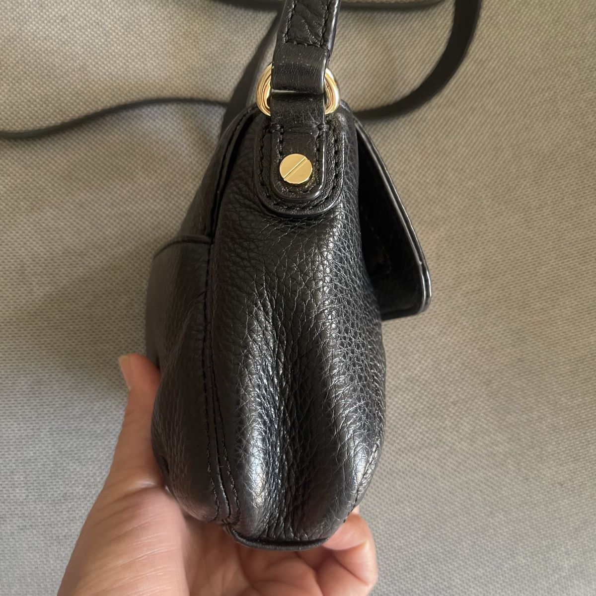 Michael Kors Borse da donna: Schwarze Michael Kors Leder-Umhängetasche – Nuovo (secondo la descrizione) da Bern venduto da dek_7bjd 3