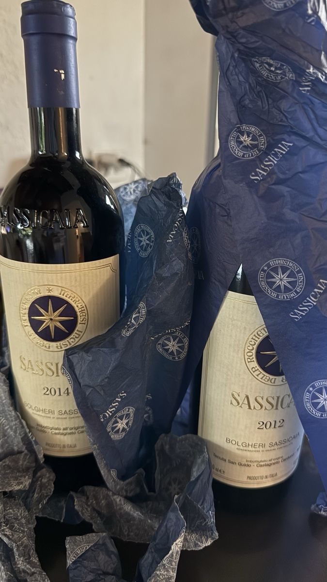 Bevande alcoliche: Sassicaia 2012 and 2014 – Nuovo (secondo la descrizione) da Ponte Capriasca venduto da Claudio__1972