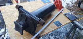 HEBER ZYLINDER  GARAGE AUTOLIFT PROFI LIQUIDATION GRUBE