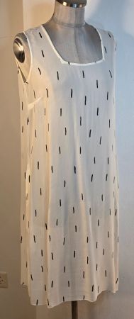 S/M 36/38 GUDRUN SJÖDEN Chiffonkleid Strandkleid Sommerkleid