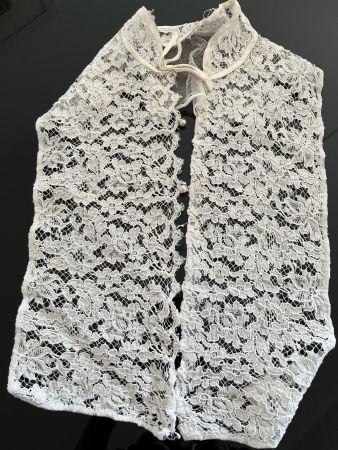 ✨RARE - Corselet victorien en dentelle XIXe siècle couture
