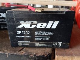 Akku/Batterie 12 V/12 Ah für Krankenfahrstuhl/Fahrrad/Auto