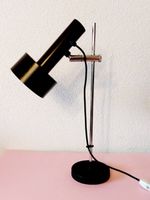 Vintage Design Lampe Spot Tischlampe 60er 70er schwarz