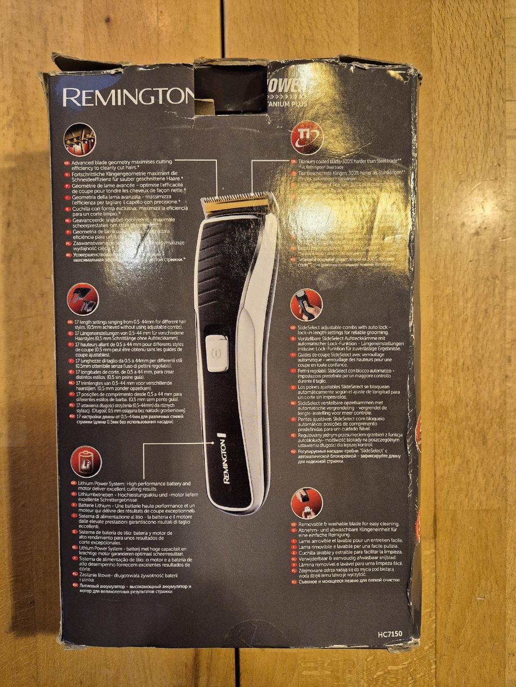 Remington Taglio: Remington Pro Power Titanium Haarschneider – Usato da Ettiswil venduto da beekeper13 1