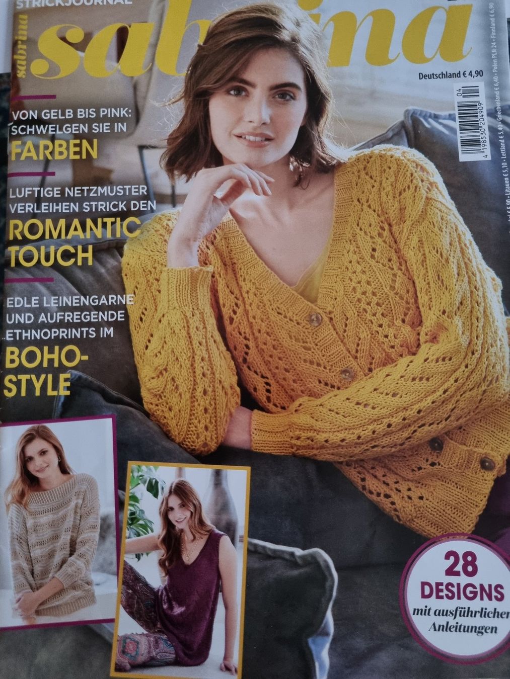 Riviste & Magazine: Strickheft Sabrina, Strickjournal – Nuovo e nell'imballaggio originale da geroldswil venduto da Gumball1