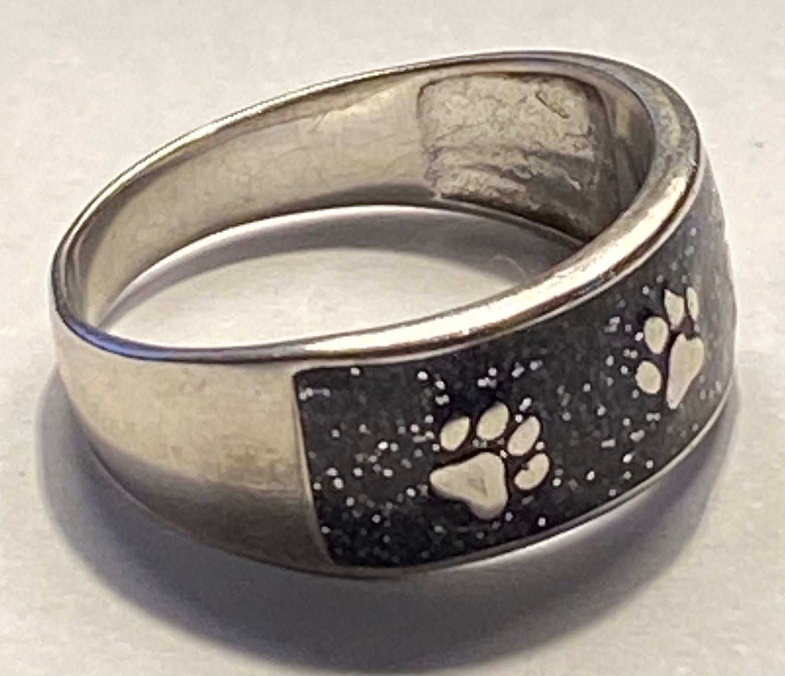 Bagues: Silber Schmuck Ring, Pfoten – D'occasion à Hochfelden par powerplay61 2