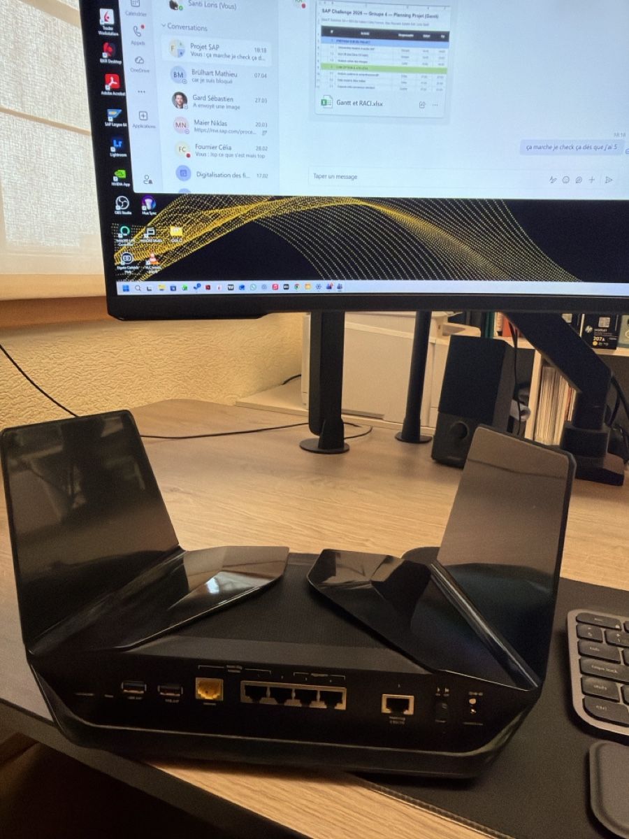 Netgear Modem & Router: Routeur  Netgear RAX200 Nighthawk - Performances optimales – Nuovo (secondo la descrizione) da Aclens venduto da lolo_blk 2