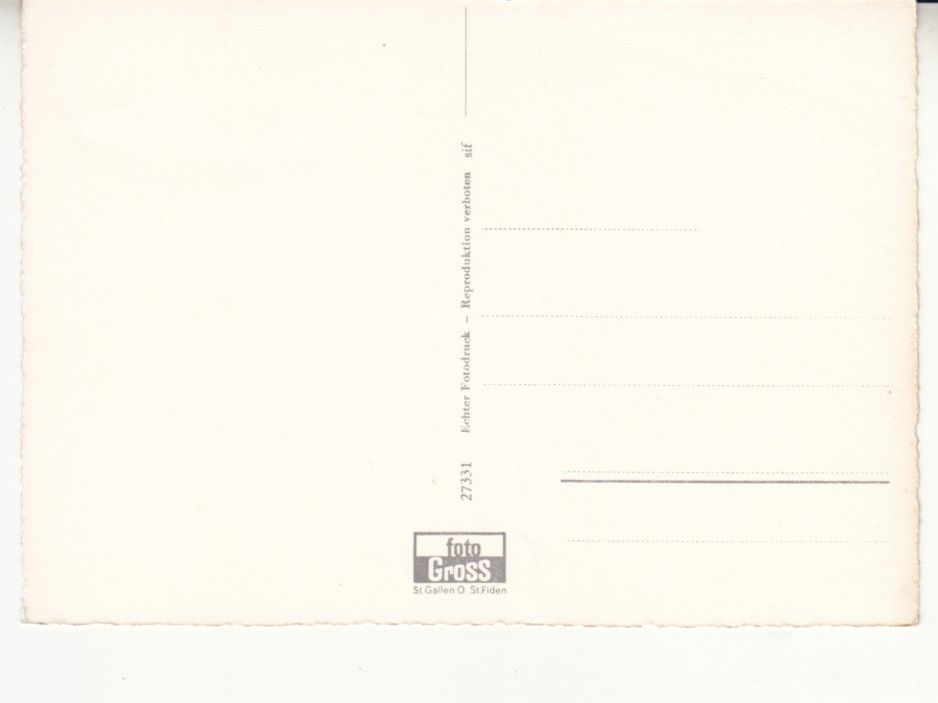 Cartoline postali: Motivkarte Freundschaft ca. 1950 – Usato da Bürglen TG venduto da StampGraf 1