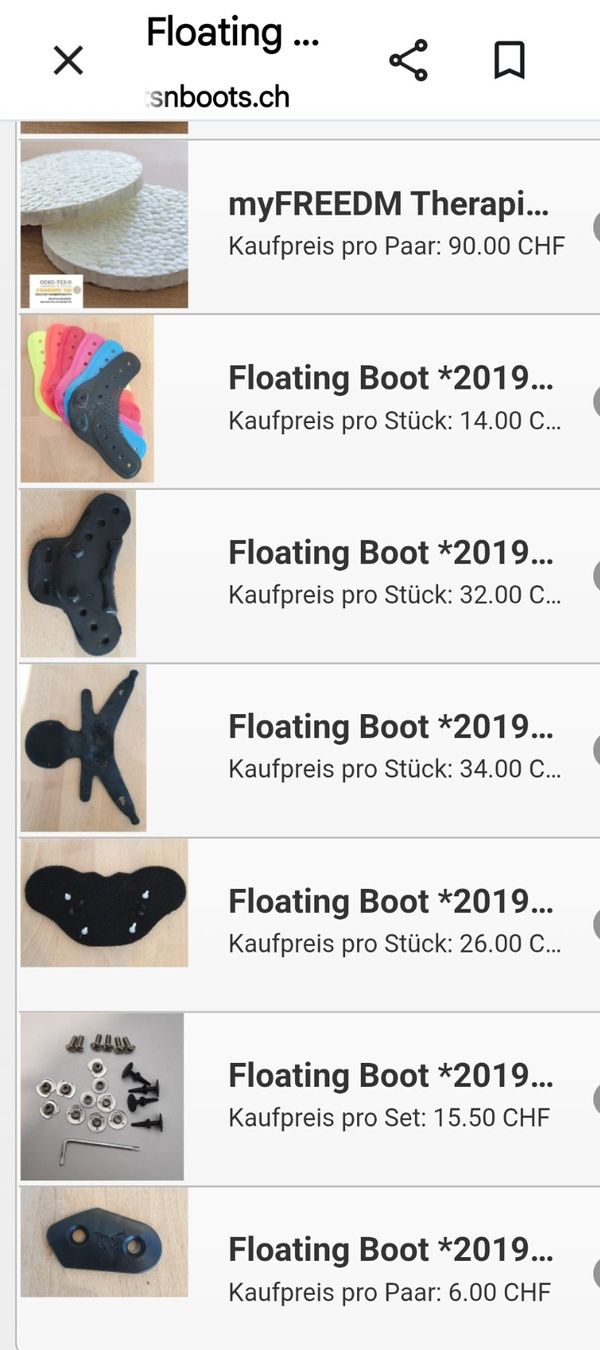 Bottes de soin: 1 Paar Floating Boots M1, Gaiter M – D'occasion à Einsiedeln par eldor5 6