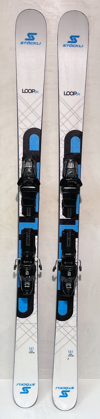 Stöckli Sci: Stöckli LOOP JR    161 cm; eine Saison gebraucht mit Holzker – Usato da Brüttisellen venduto da SkiverkaufStepan