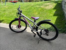 Ghost Mountainbike weiss pink 20 Zoll