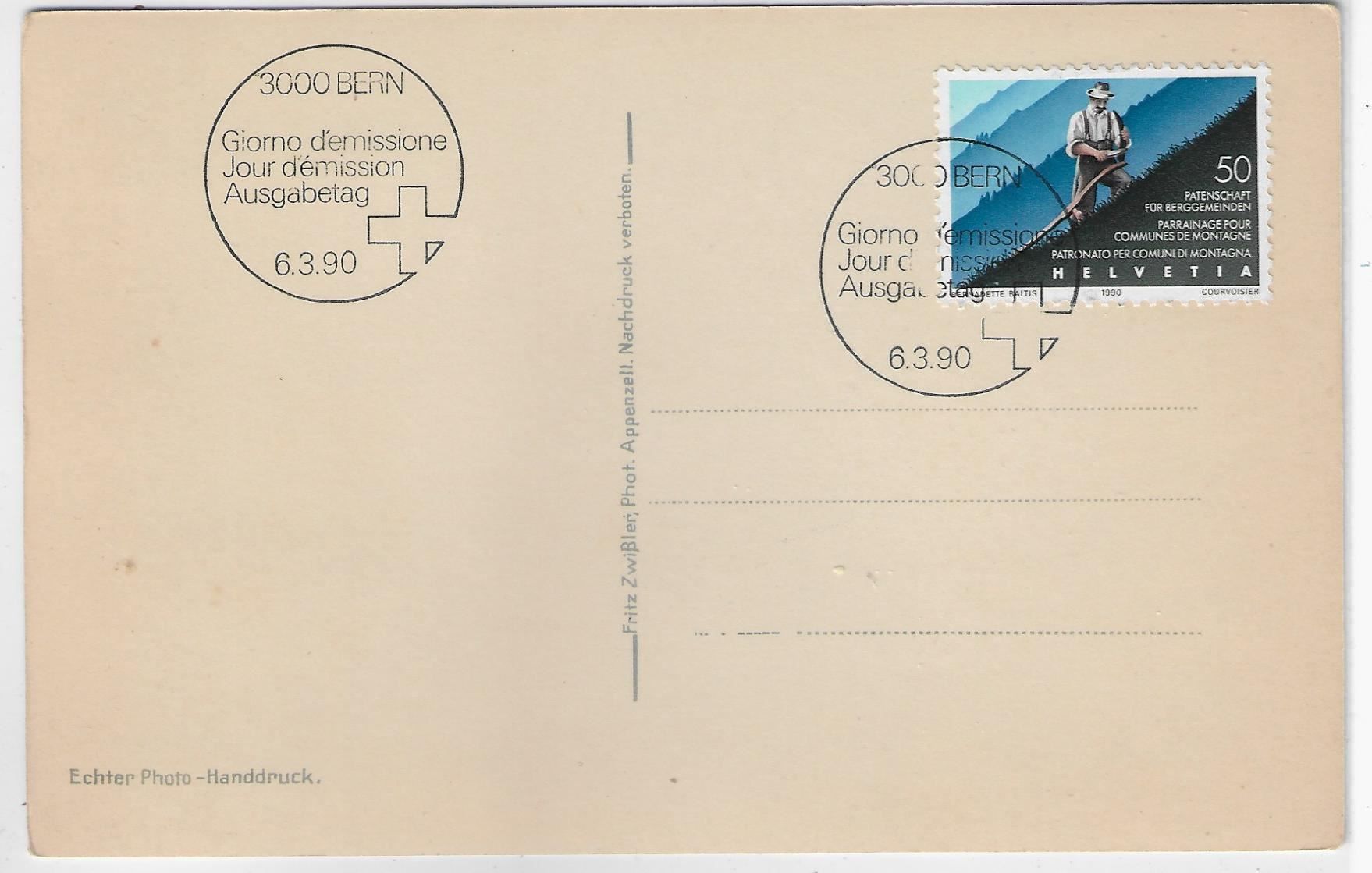 Cartes postales: Säumer auf dem Säntispfad – D'occasion à Ettingen par Kartenplanet 1
