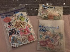 Briefmarkenlot (3-8)