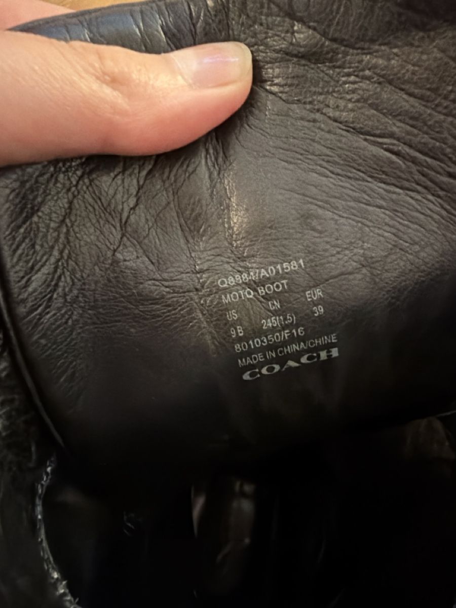 Coach Scarpe da donna: Coach Leder Biker Boots (EU 39) – Usato da Fribourg venduto da DayaneH. 8